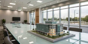 Architectural model used in a cost segregation study to maximize bonus depreciation.