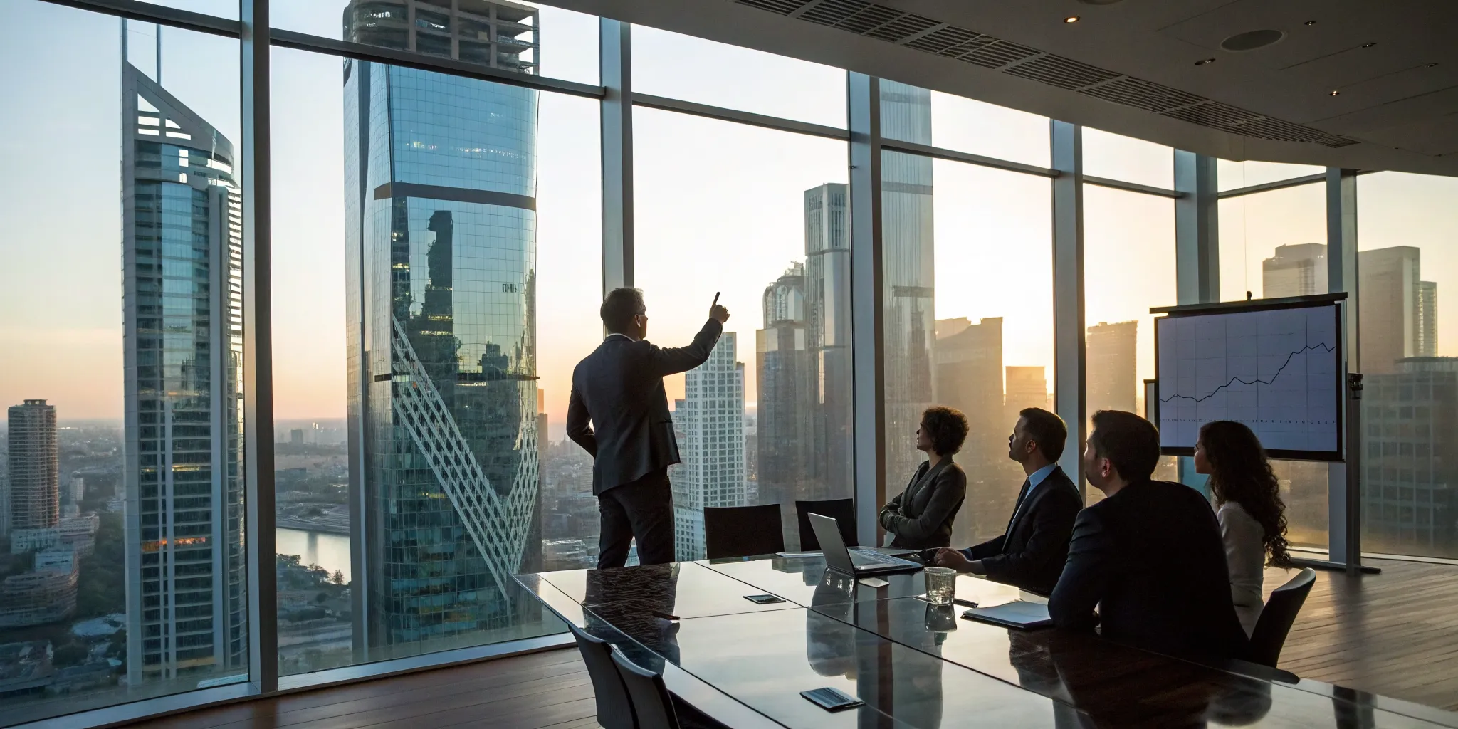 A real estate team uses CFO services to analyze financial KPIs and improve portfolio performance.