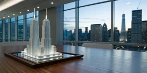 Planning a real estate investment forecast with a city model.