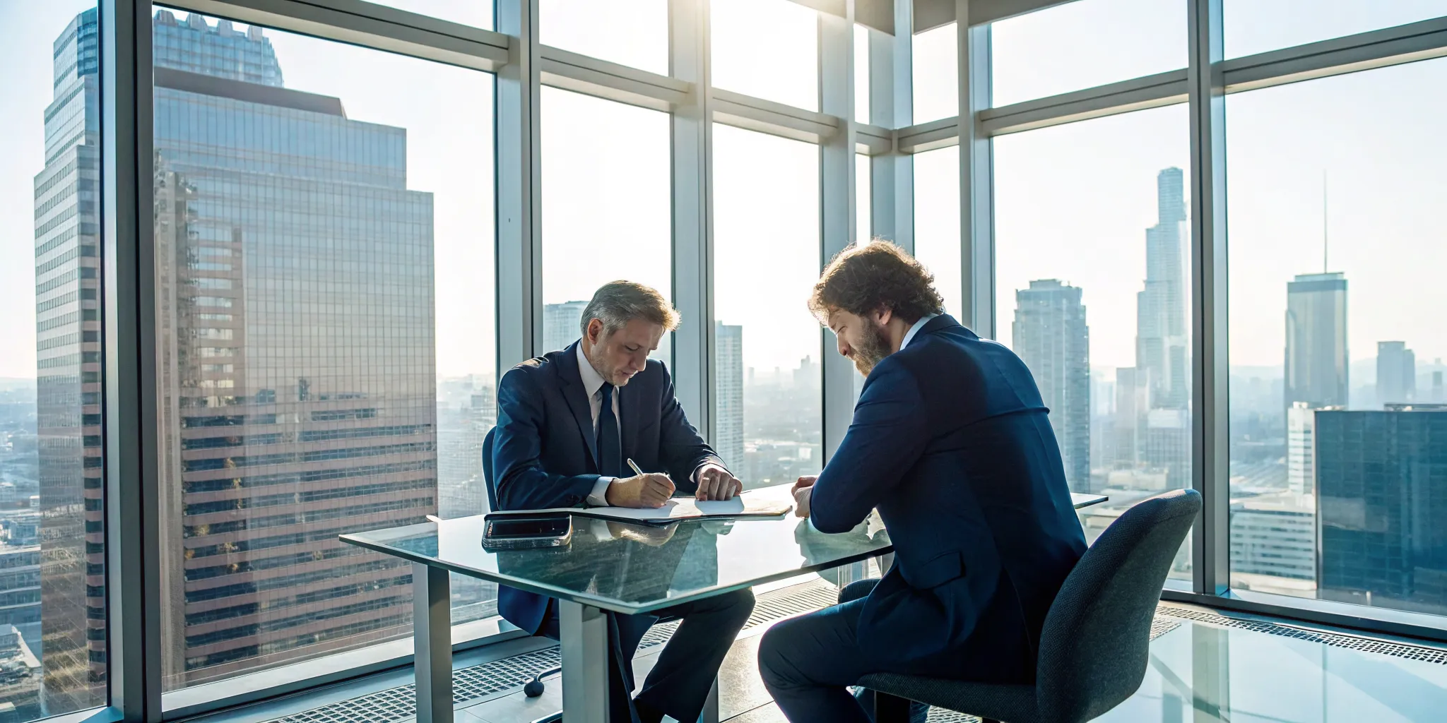 A CPA advising a client on the tax implications of a 1031 exchange.