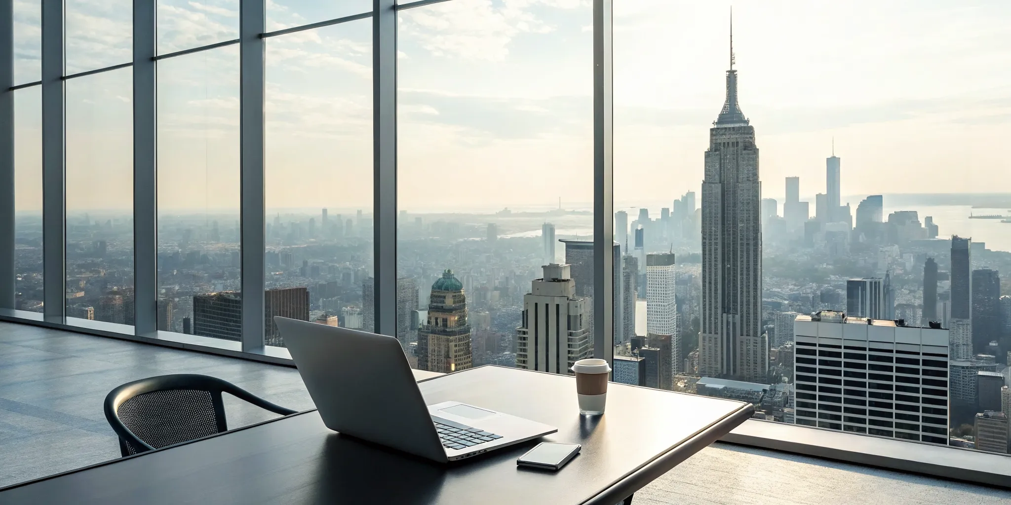 Real estate investment tax planning in New York with a view of the city skyline.