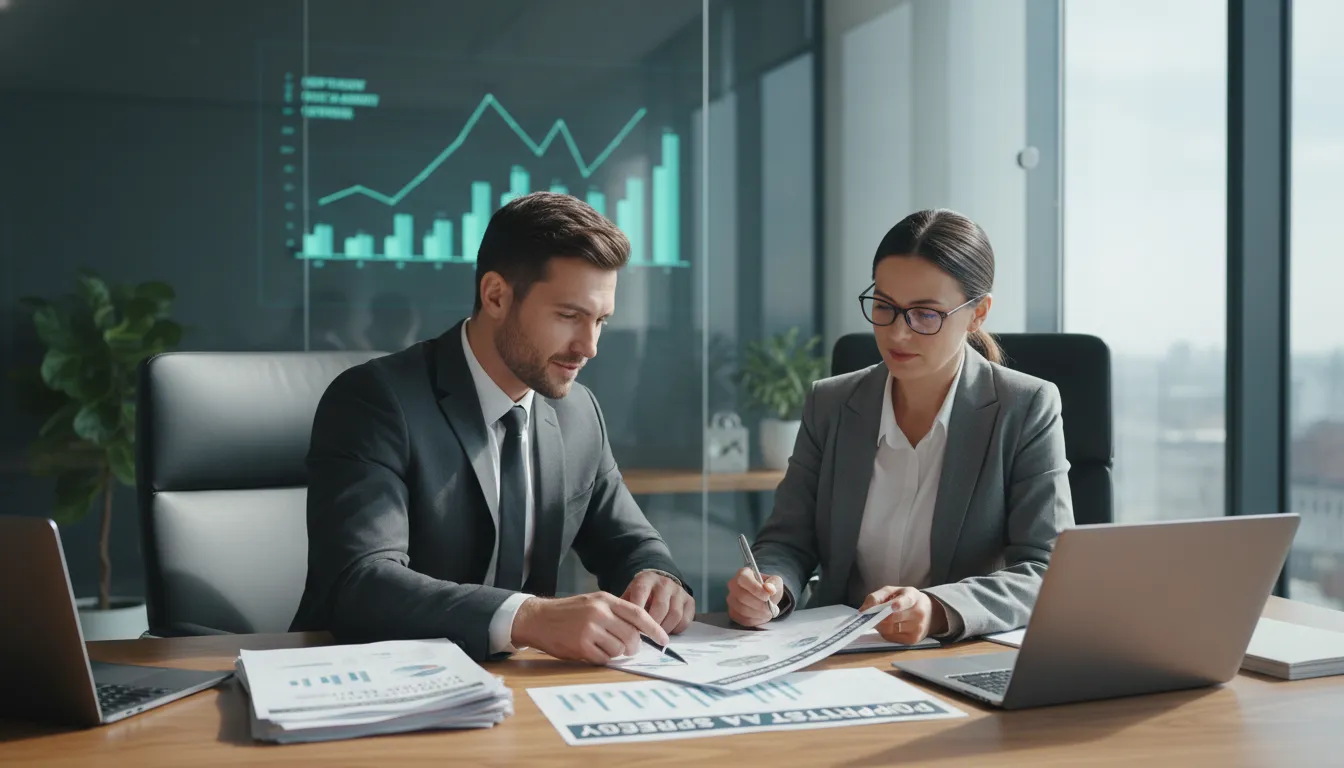 capital gains tax planning for real estate investors reviewing property sale documents