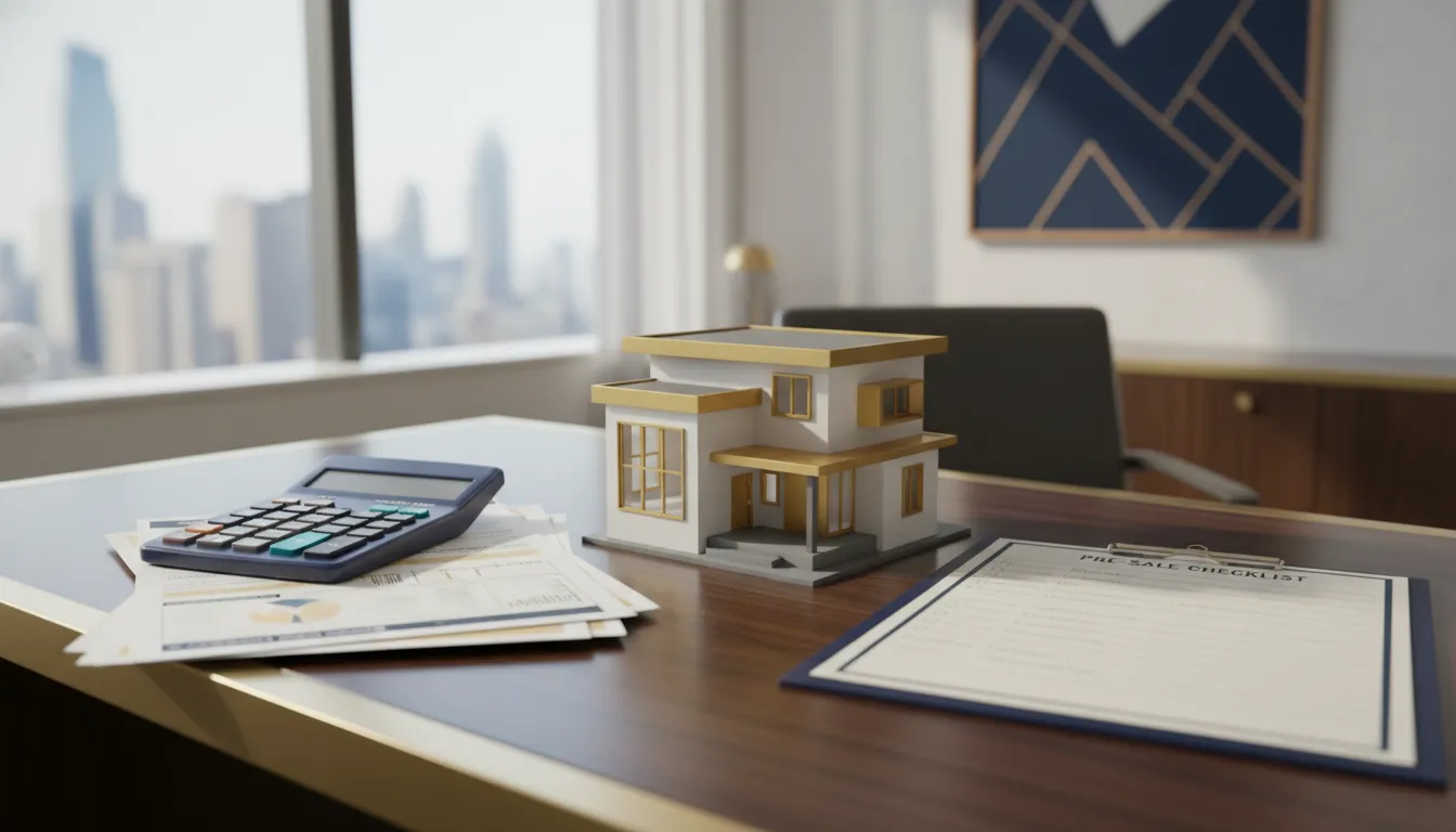 Rental property tax planning documents and calculator