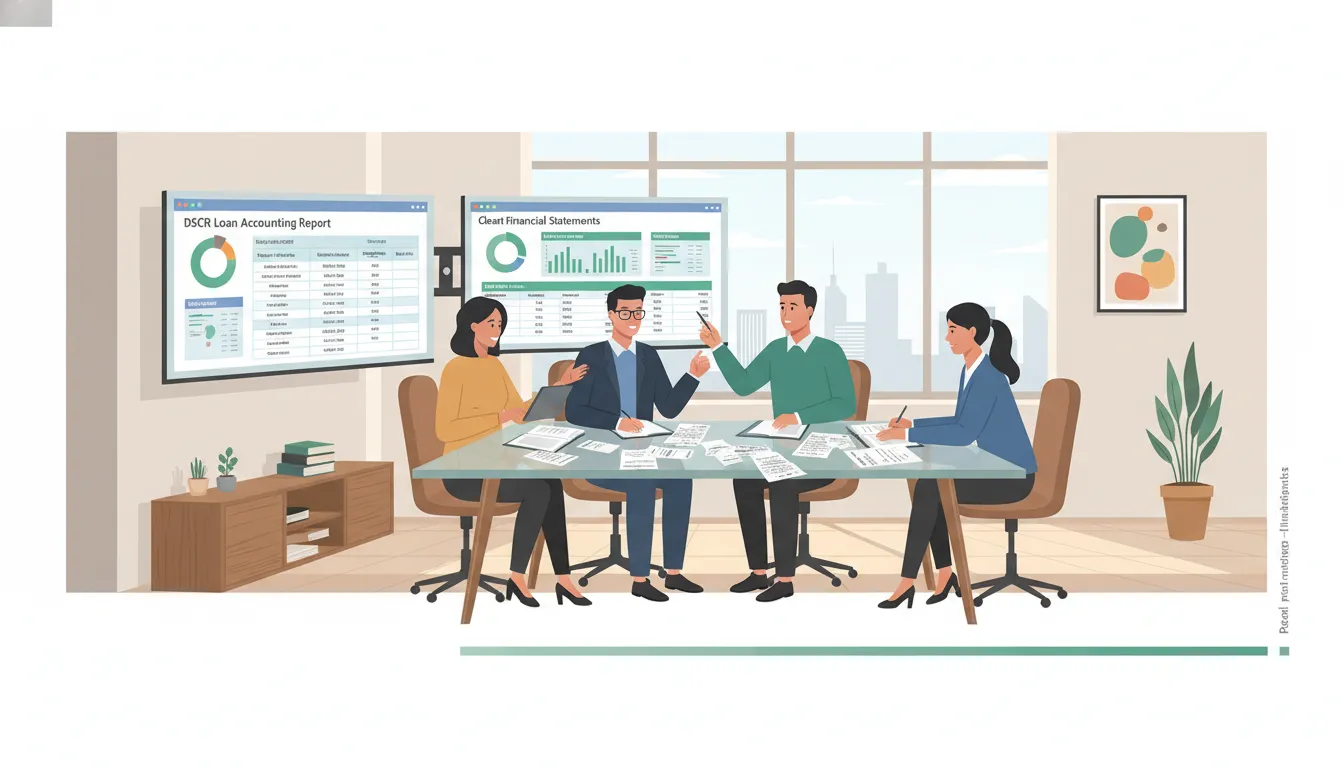 DSCR loan accounting reports for rental property investors